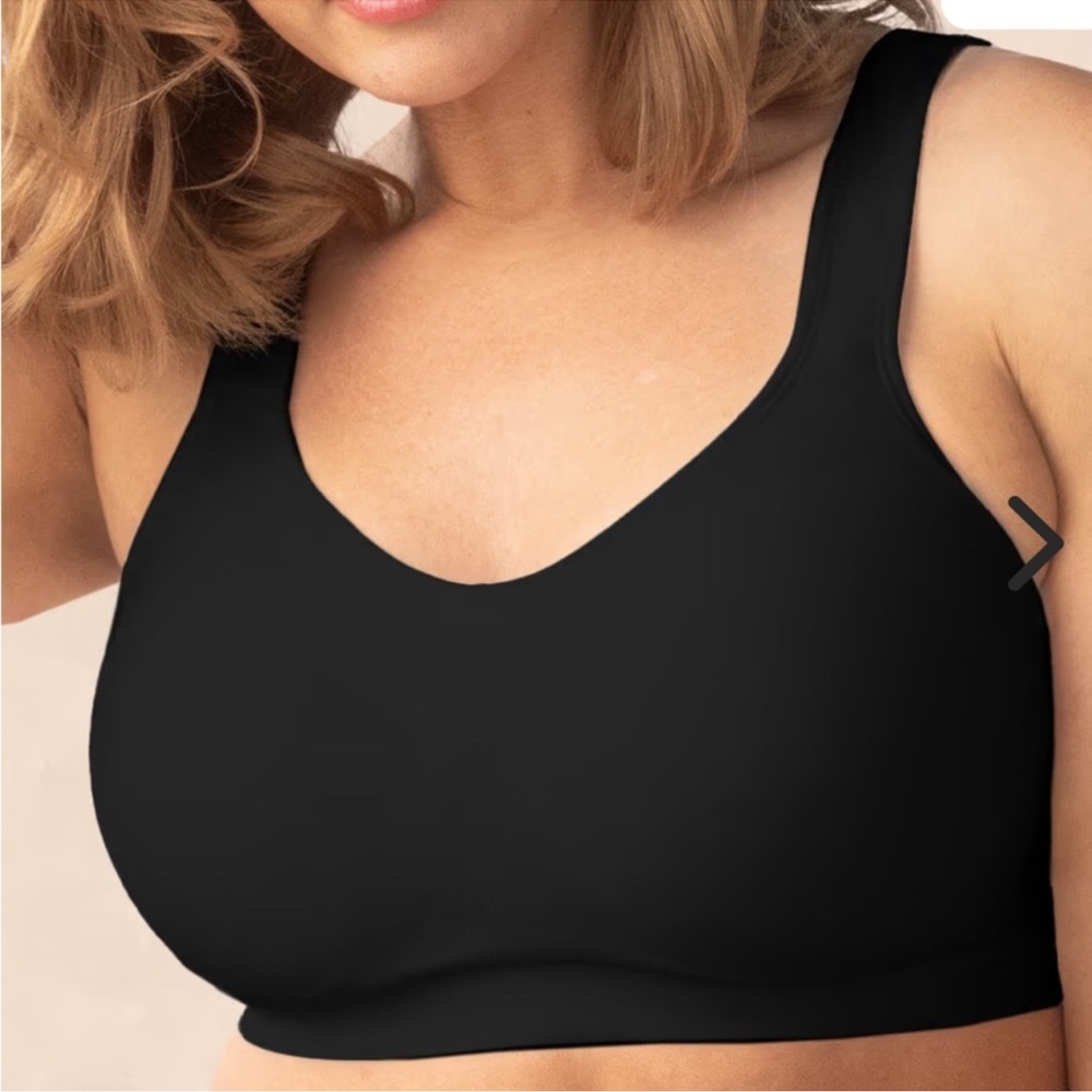NWT Truekind Supportive Comfort Wireless Shaping Bra in Black